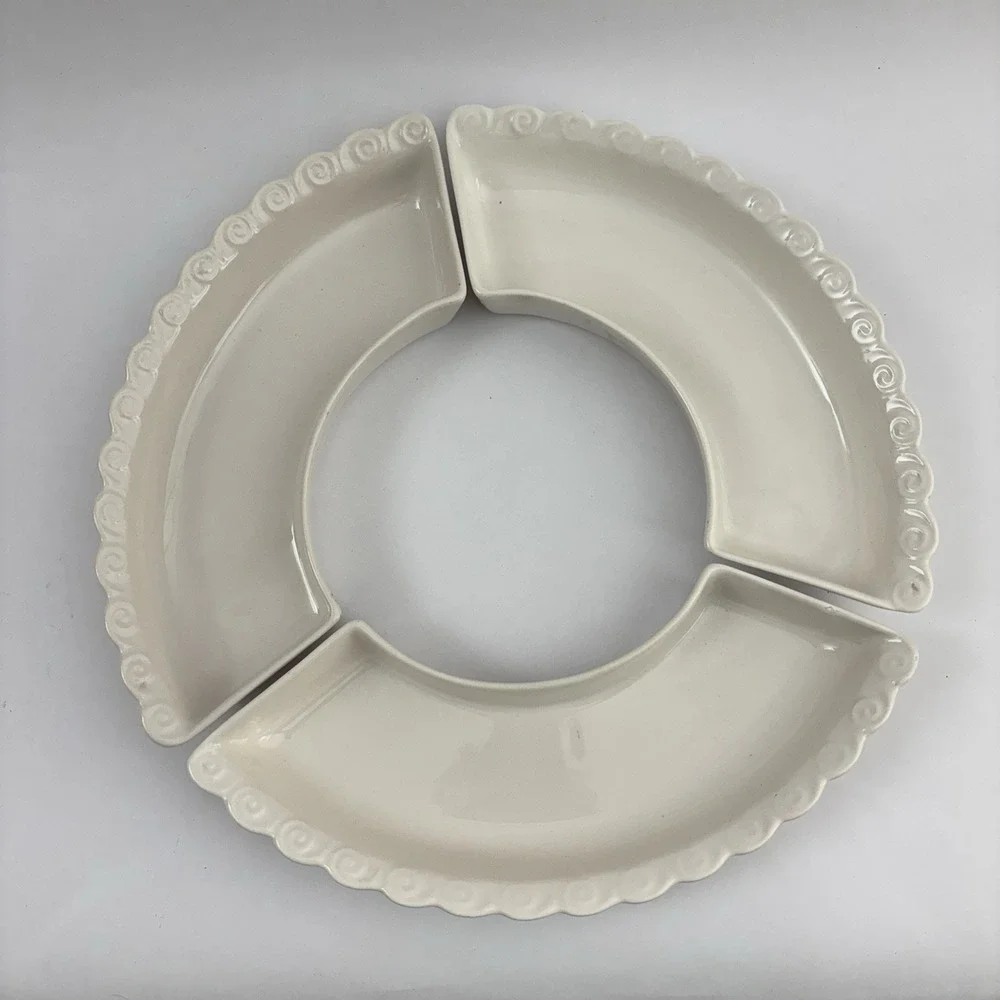 Vintage California Pottery Lazy Susan Relish Tray #267 Replacement
